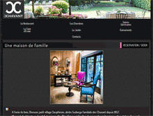 Tablet Screenshot of chavanthotel.com